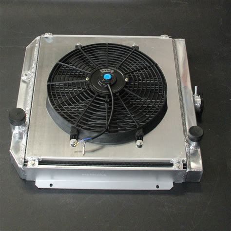 Aluminum Radiator+Fan Shroud For Ford Falcon XR XT XW XY 289 302 351 GT ...