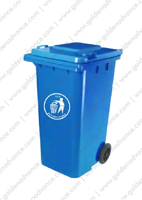 240L Garbage Bin with Wheels (UGA-CB004) | Golden Advance Marketing Corporation