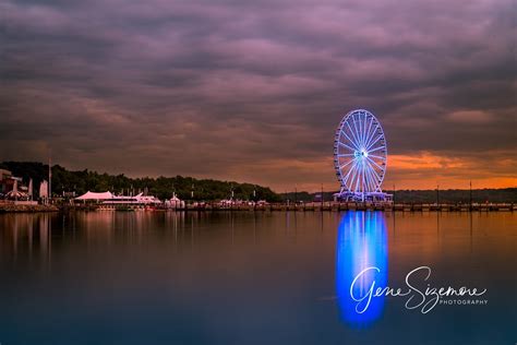 Ferris Wheel at National Harbor, Washington DC - Etsy