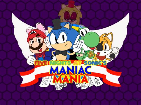 FNaS 7th Anniversary! Maniac Mania Logo by RyanTSM on DeviantArt