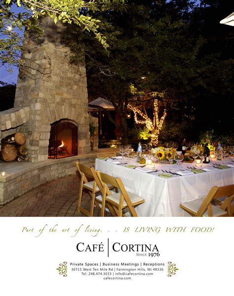 Cafe Cortina specializing in artisan cuisine with detailed, attentive service. Contact Cafe ...