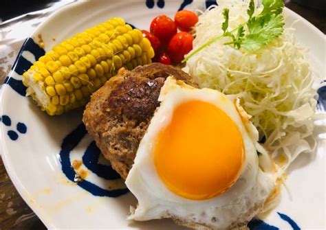 Cheese Hamburg Steak Recipe by Aunty Eiko's international cuisine experience - Cookpad