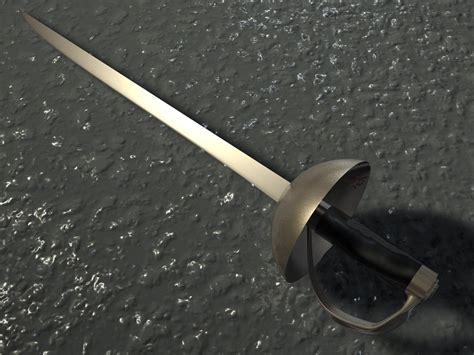 Cutlass Sword C4d