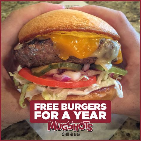 How To Get Complimentary Burgers For A Year At Mugshots Grill & Bar’s Newest Location