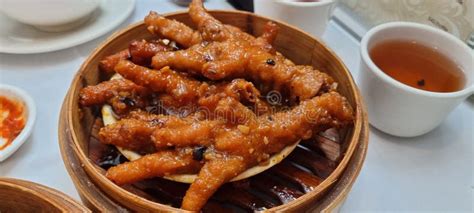 Chinese Dim Sum Chicken Feet Stock Photo - Image of presentation, food: 237127638