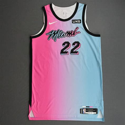 Jimmy Butler - Miami Heat - Game-Worn City Edition Jersey - 2nd Half ...