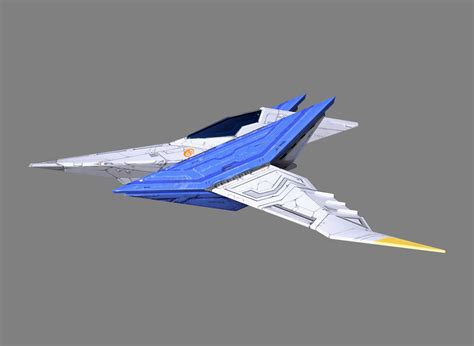 Arwing Profile - SFZ Official Renders - StarFox-Online