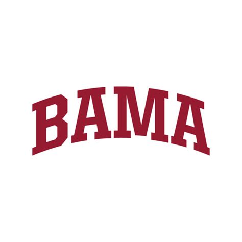 BAMA ROLL TIDE Alabama Png And Svg Digital Download Etsy