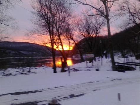 beautiful morning sunrise at the Harpers Ferry Campground http://www.campingharpersferry.com ...