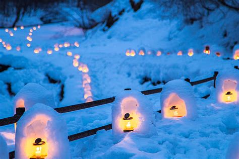 Best Snow Lantern Stock Photos, Pictures & Royalty-Free Images - iStock