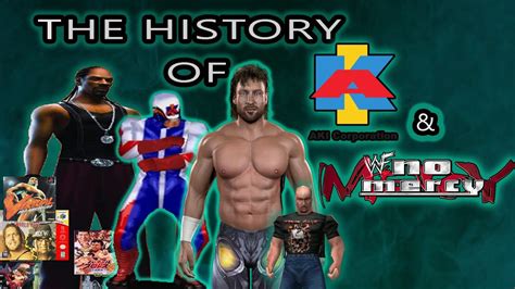 A brief history of the AKI Corporation and No Mercy #aewfightforever #wrestlinggames - YouTube