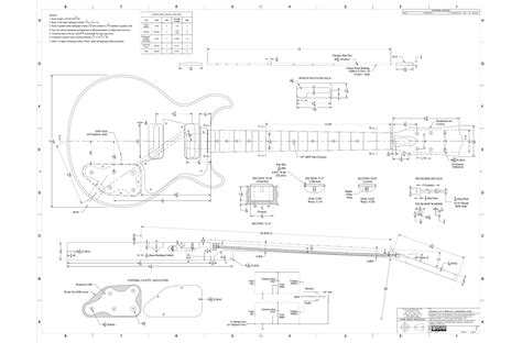 Les Paul Template Free - FREE PRINTABLE TEMPLATES