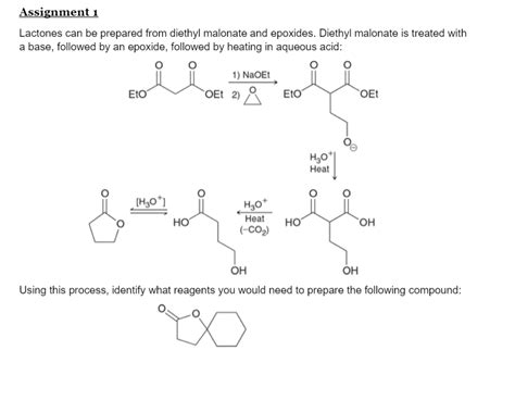 [Solved] Please help just follow the instruction Assignment 1 Lactones can... | Course Hero