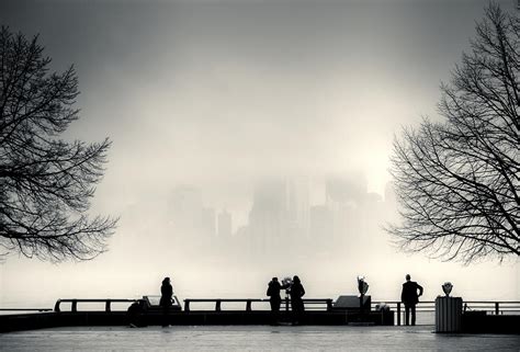 View of Manhattan from Liberty Island Photograph by Norto Mendez