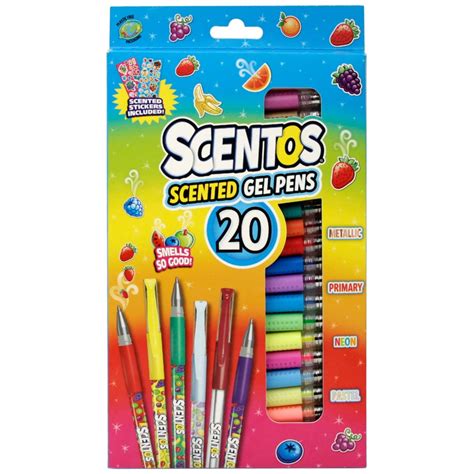 Scentos Gel Pens 20 Pack | ubicaciondepersonas.cdmx.gob.mx