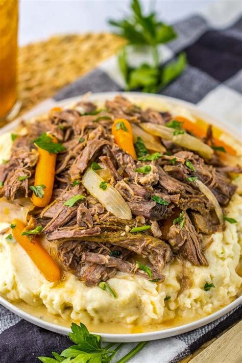 Slow Cooker Chuck Roast- Upstate Ramblings