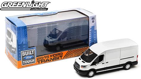 Greenlight 783 86039 2015 “White Ford Transit V363 Toy – TopToy