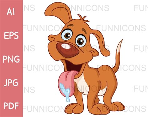 Dog Tongue Clipart