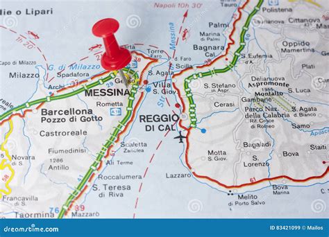 L Orso Cattivo Messina Italy Map