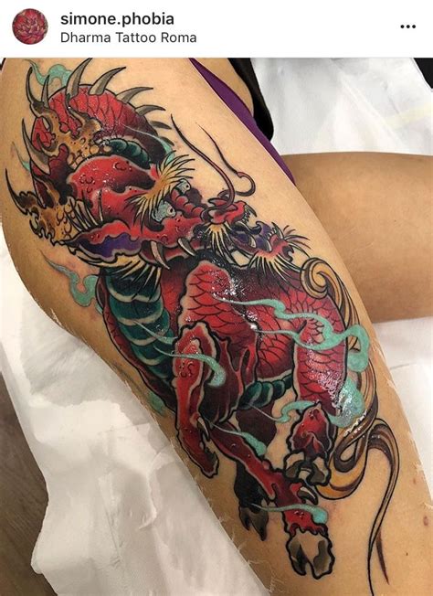 Kirin by Simone Phobia #kirin #dharmatattooroma #tattoo #inked # ...