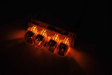 Nixie Tube Clock In12 Amber - Etsy