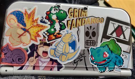 my stickers :) : r/3DS