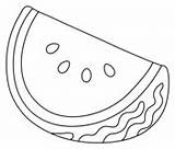 Watermelons coloring Pages  Free Coloring sketch template