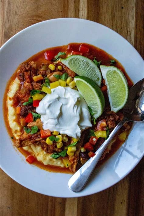 Easy Slow Cooker Mexican Chorizo Chili | A Wicked Whisk