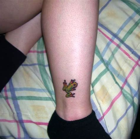 frog ankle | Tatuajes de rana, Diseños para tatuajes, Tatuajes