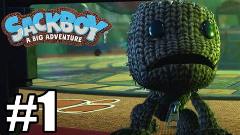 Sackboy: A Big Adventure Gameplay Walkthrough Part 1 - YouTube