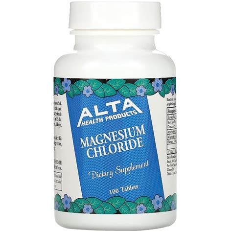 Magnesium Chloride Supplement from Alta Health - Swanson Health Products