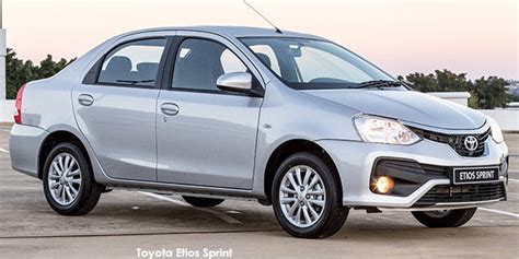 Toyota Etios sedan 1.5 Sprint Specs in South Africa - Cars.co.za