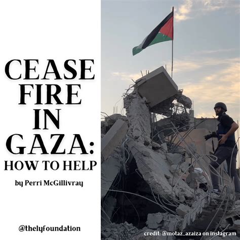 Ceasefire in Gaza: How to Help