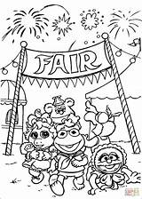Coloring Pages Of The Fair  Home sketch template