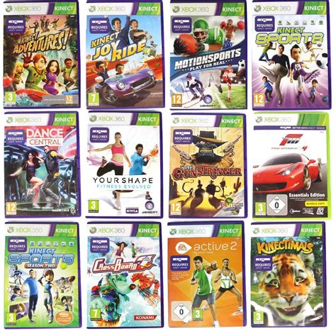 Xbox 360 Kinect Games - Multi Listing - Kinect Sports Adventures Dance Central.. | eBay