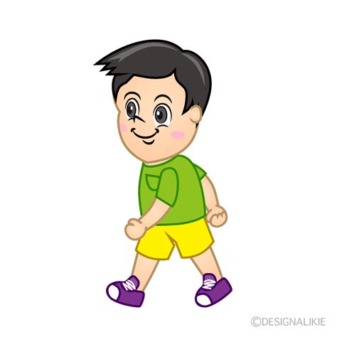 Animated Boy Walking