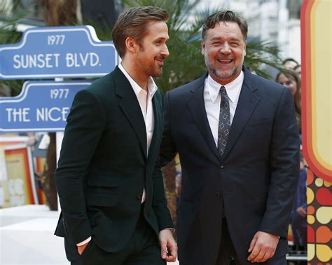 Ryan Gosling and Russell Crowe were the absolute cutest at The Nice ...