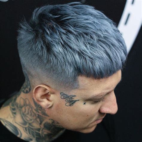 Dark Warm Grey hair color for men | Männer haarfarbe, Haare männer, Frisuren