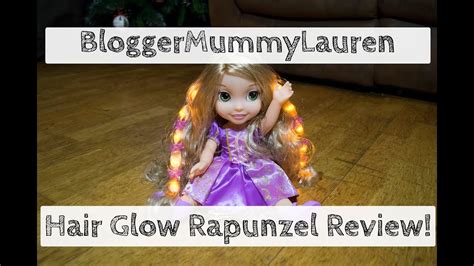 Hair Glow Rapunzel Review // BloggerMummyLauren - YouTube