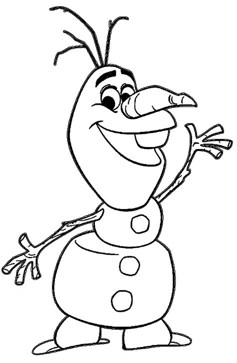 Disney Olaf Drawing at GetDrawings | Free download