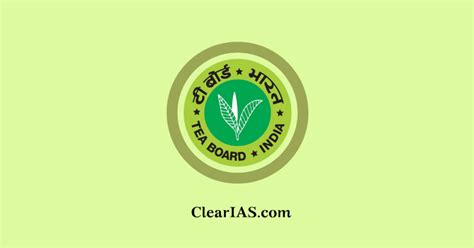 Tea Board India - ClearIAS