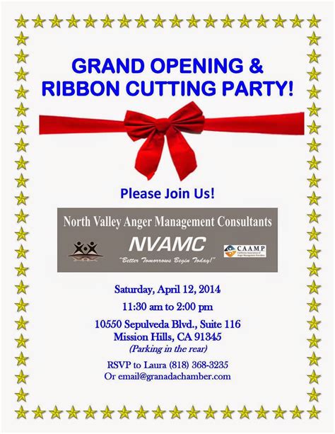 Anger Management for Modern Life: Grand Opening & Ribbon Cutting!!!