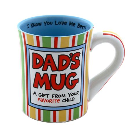 Dad's Mug A Gift from your favorite child Funny Coffee Mug Fathers Day Gift, Dad Gift - Walmart.com