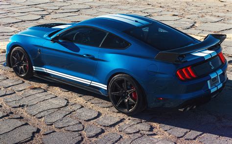 Performance Blue 2020 Ford Mustang Shelby GT-500 Fastback ...