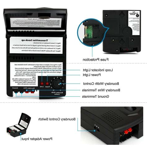 In-Ground Professional Grade Electronic Wireless Fence System, Adjustable