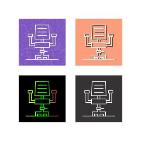 Desk Chair Vector Icon 25241368 Vector Art at Vecteezy