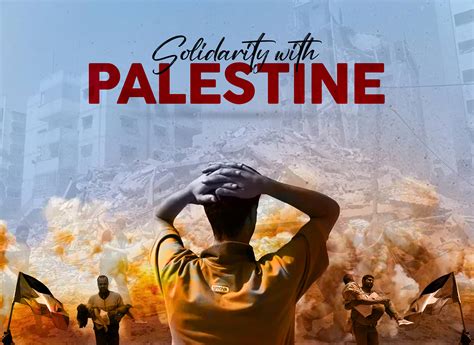 Solidarity with Palestine Poster on Behance