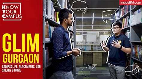 GLIM Gurgaon: Campus Life, Placements, USP, Salary & More | Know Your Campus - YouTube