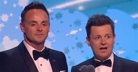 Ant and Dec apologise to their wives for 'working so much' after NTA win