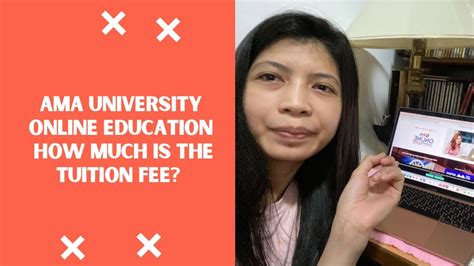 AMA University Online Education how much is the tuition fee - YouTube